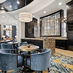 Westhill Newnan Crossing senior living community offering assisted living and memory care in Newnan, GA, grand dining room