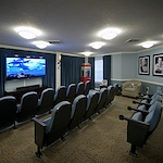 Allegro Tallahassee senior living offering independent living, assisted living, and respite care in Tallahassee, FL, movie theatre