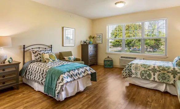 Grace Point Place Assisted Senior Living Memory Care in Oak Lawn, IL bedroom