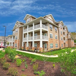 Ivy Creek Gracious Retirement Living Hawthorn Senior independent Living in Glen Mills, Pennsylvania front exterior