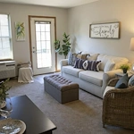 Brownsburg Meadows Assisted Senior Living in IN apartment living room