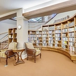 Judson Park Senior Living in Des Moines, WA, library