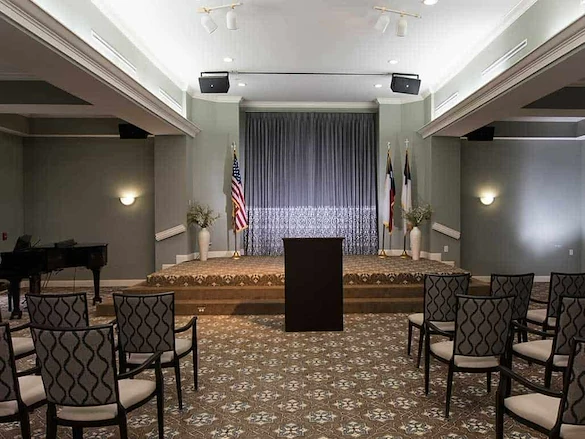 Parkway Place Senior Living room for community events and presentations