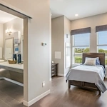 Cascade Creek Memory Care bedroom and bathroom
