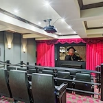 Cottonwood Estates Gracious Retirement Living Hawthorn Senior Independent Living in Alpharetta, Georgia movie theater