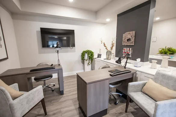 Watermere at Flower Mound senior living community offering active adult living and independent living in Flower Mound, TX, nail salon