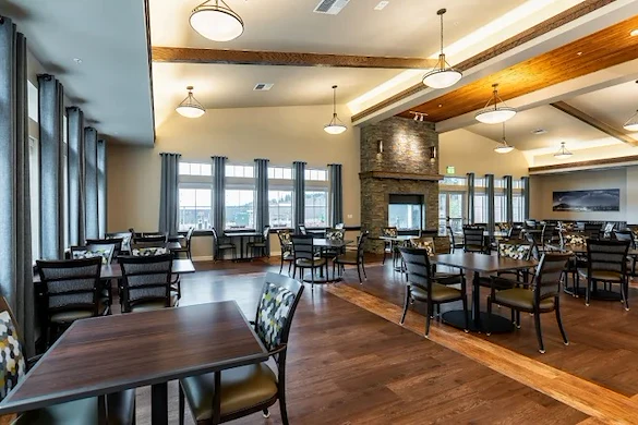 Fieldstone Memory Care of Silverdale dining area