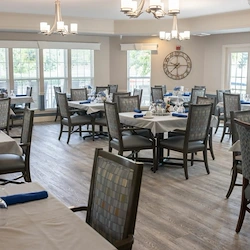 Charter Senior Living of Gallatin, Tennessee, dining room