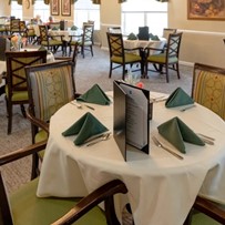 Nursing home with great dining options
