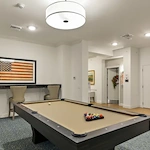 The Blake at Biloxi pool and game room