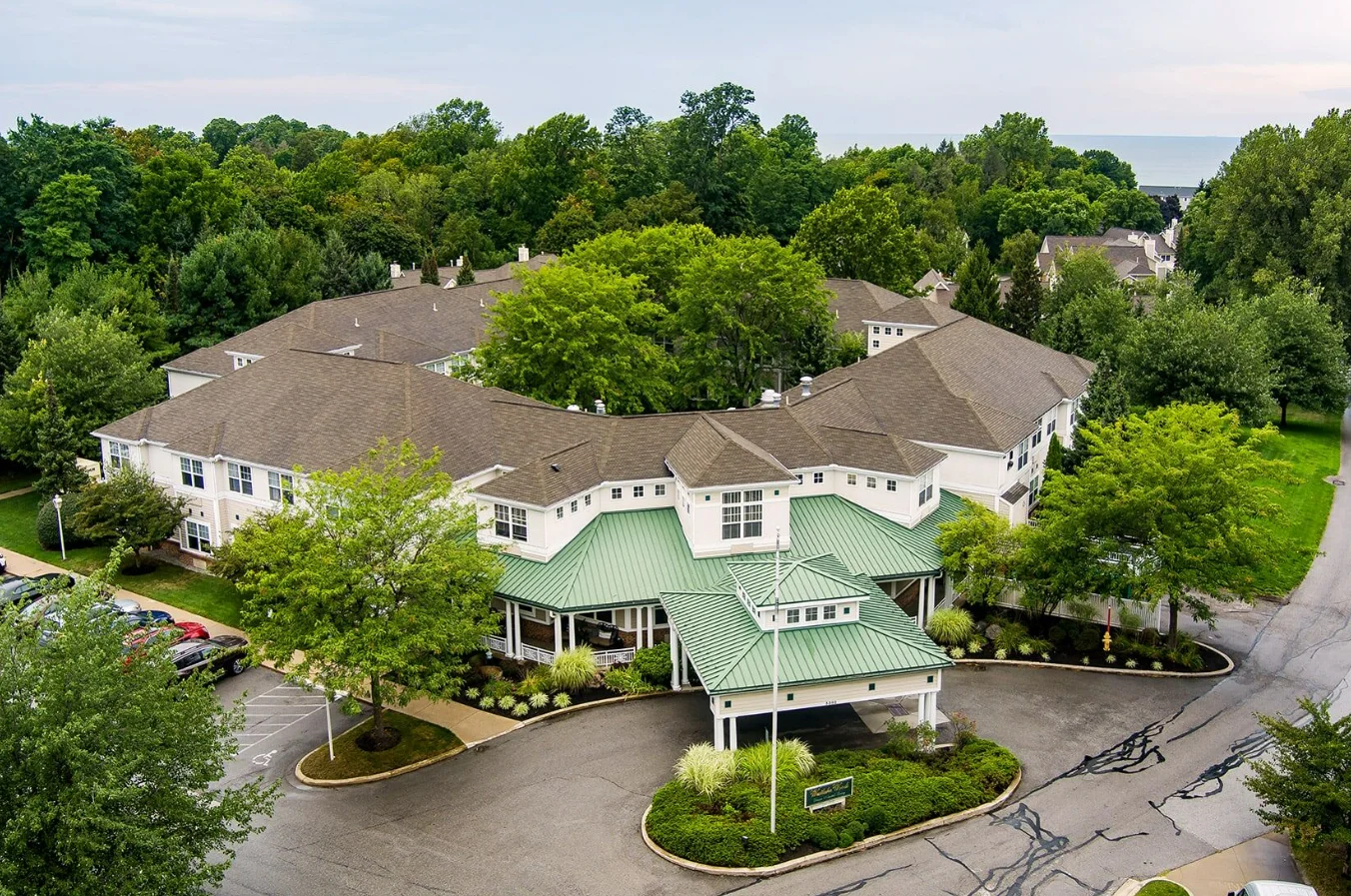 Westlake Woods by New Perspective senior living community offering assisted living in Erie, PA, exterior