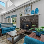 Jordan Oaks Gracious Retirement Living Hawthorn Senior Independent Living in Cary, North Carolina living room