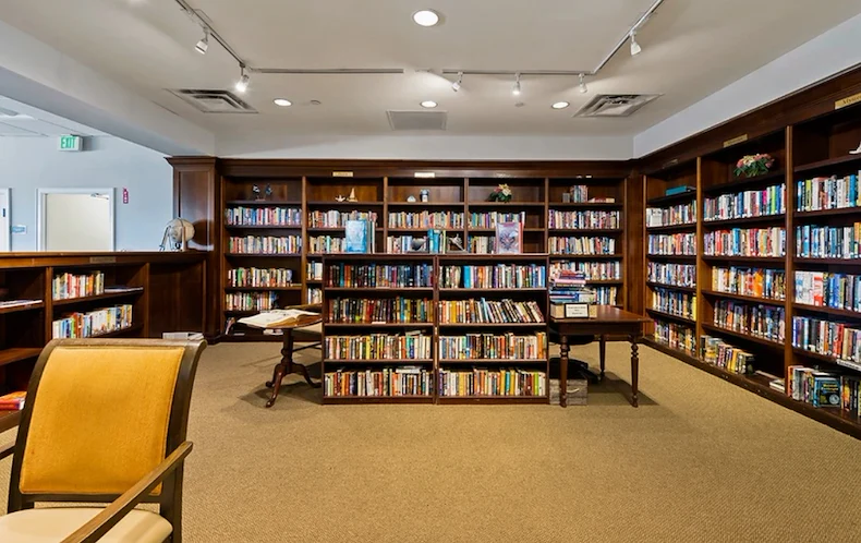 The Barclay at Pasadena library