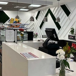 Astral at Franklin, senior living community offering independent living, assisted living, and memory care in Franklin, IN, service counter for resident support or purchases