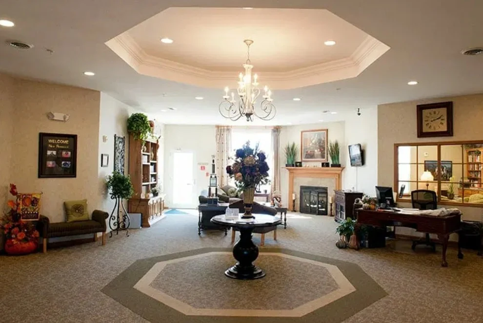 Rosewalk at Lutherwoods Assisted Senior Living in Indianapolis, IN living room