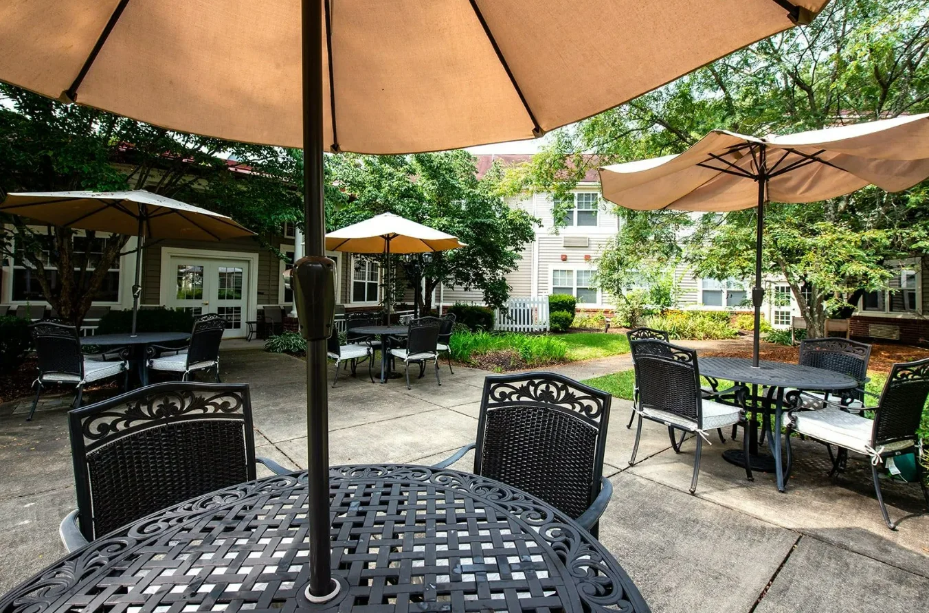 Hawthorne Woods by New Perspective in Washington, PA, outdoor sitting area