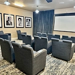Alto Stuart, senior living community offering assisted living, memory care, and respite care in Stuart, FL, movie theatre