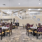 Colonial Gardens Gracious Retirement Living Hawthorn Senior Independent Living in Beverly, Massachusetts dining room