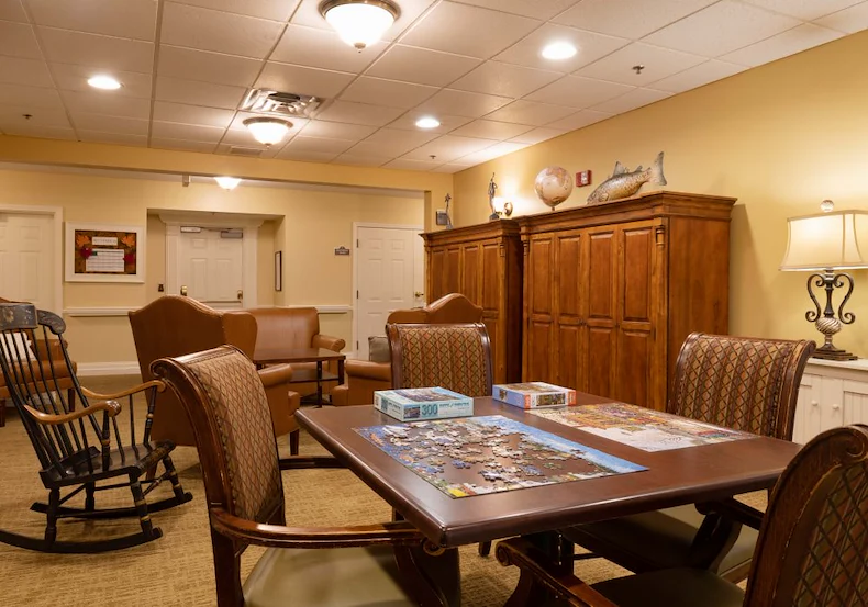 Charter Senior Living of Danvers activities room