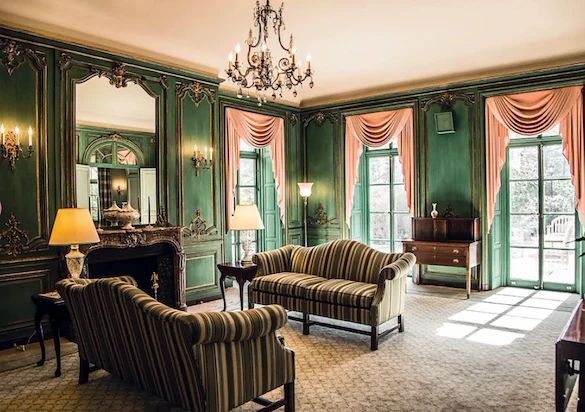 The Mansion at Rosemont Senior Living in Rosemont, PA, visiting area