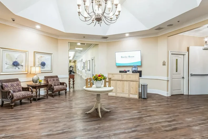 Barclay House of Augusta, senior living community offering assisted living and memory care in Augusta, GA, main lobby