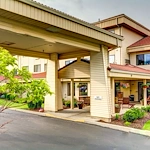 Grande Ronde Retirement Residence senior living community offering independent living, assisted living, and respite care in La Grande, OR, front entrance