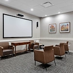 Alto Wheaton, senior living community offering assisted living, memory care, and respite care in Wheaton, IL, movie theatre