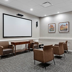 Alto Wheaton, senior living community offering assisted living, memory care, and respite care in Wheaton, IL, movie theatre