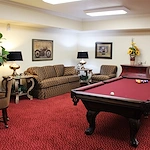 Williams Place Gracious Retirement Living Hawthorn Senior Independent Living in Davidson, North Carolina game room