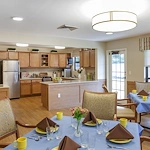 Charter Senior Living of Columbia dining room
