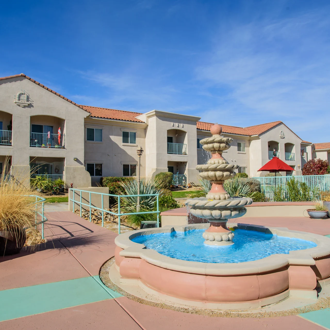 The Peaks At Santa Rita Active Retirement Living Hawthorn Senior Independent Living in Green Valley, Arizona rear exterior pool