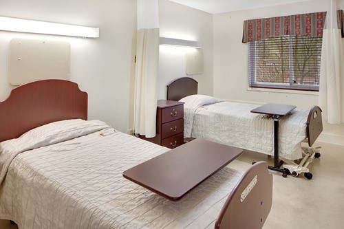 PruittHealth Skilled Nursing & Rehabilitation Center Senior Care in Blue Ridge, Georgia shared semi private suite