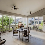 Clear Creek Senior Memory Care in Fayetteville, AR porch