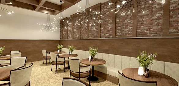 Ovation Heartwood Preserve Senior Living in Omaha, Nebraska dining room