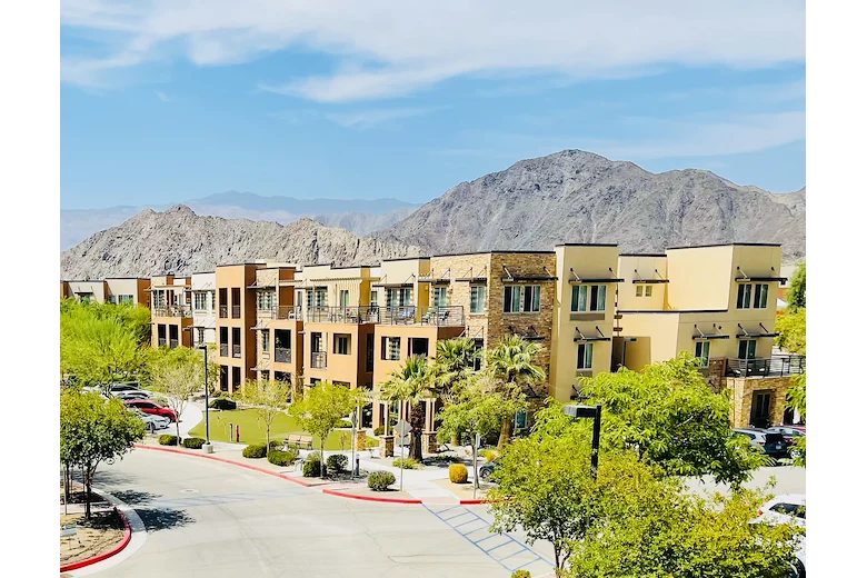 The Palms At La Quinta Gracious Retirement Living Hawthorn Senior Independent Living in La Quinta, California front exterior