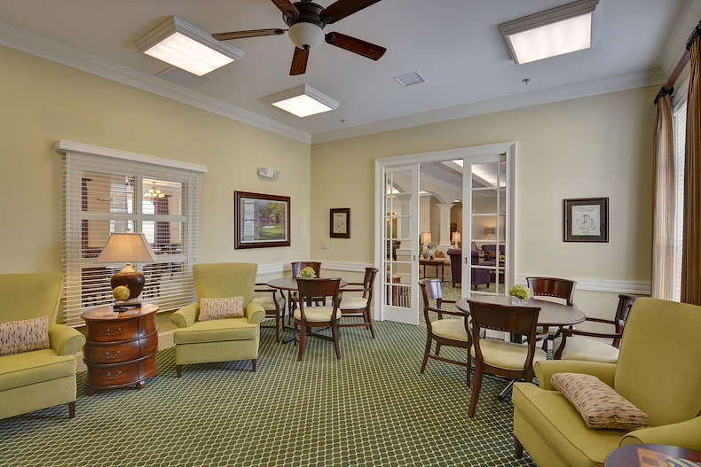 Barclay House of Augusta, senior living community offering assisted living and memory care in Augusta, GA, community room 