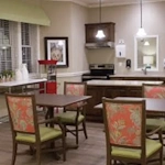 Franklin Place Senior Memory Care in Franklin, WI dining room