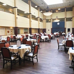 Ascension Living Via Christi Village Georgetown Senior Independent Living in Wichita, Kansas dining room