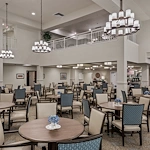 Southern Pines Gracious Retirement Living Hawthorn Senior Independent Living in Southern Pines, North Carolina dining room