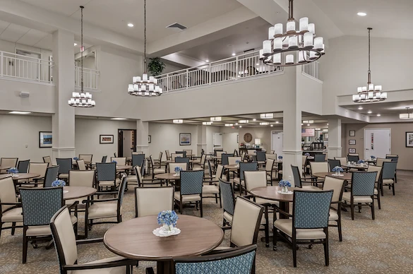 Southern Pines Gracious Retirement Living Hawthorn Senior Independent Living in Southern Pines, North Carolina dining room