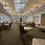 Our beautiful bright dining room! 