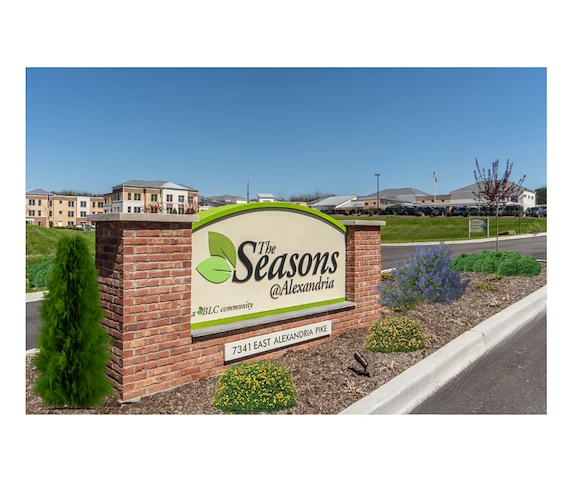 The Seasons@Alexandria (Assisted Living) community sign