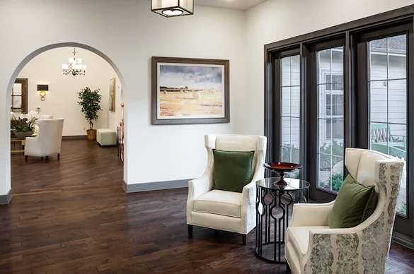 Franklin Park Boerne lounging area