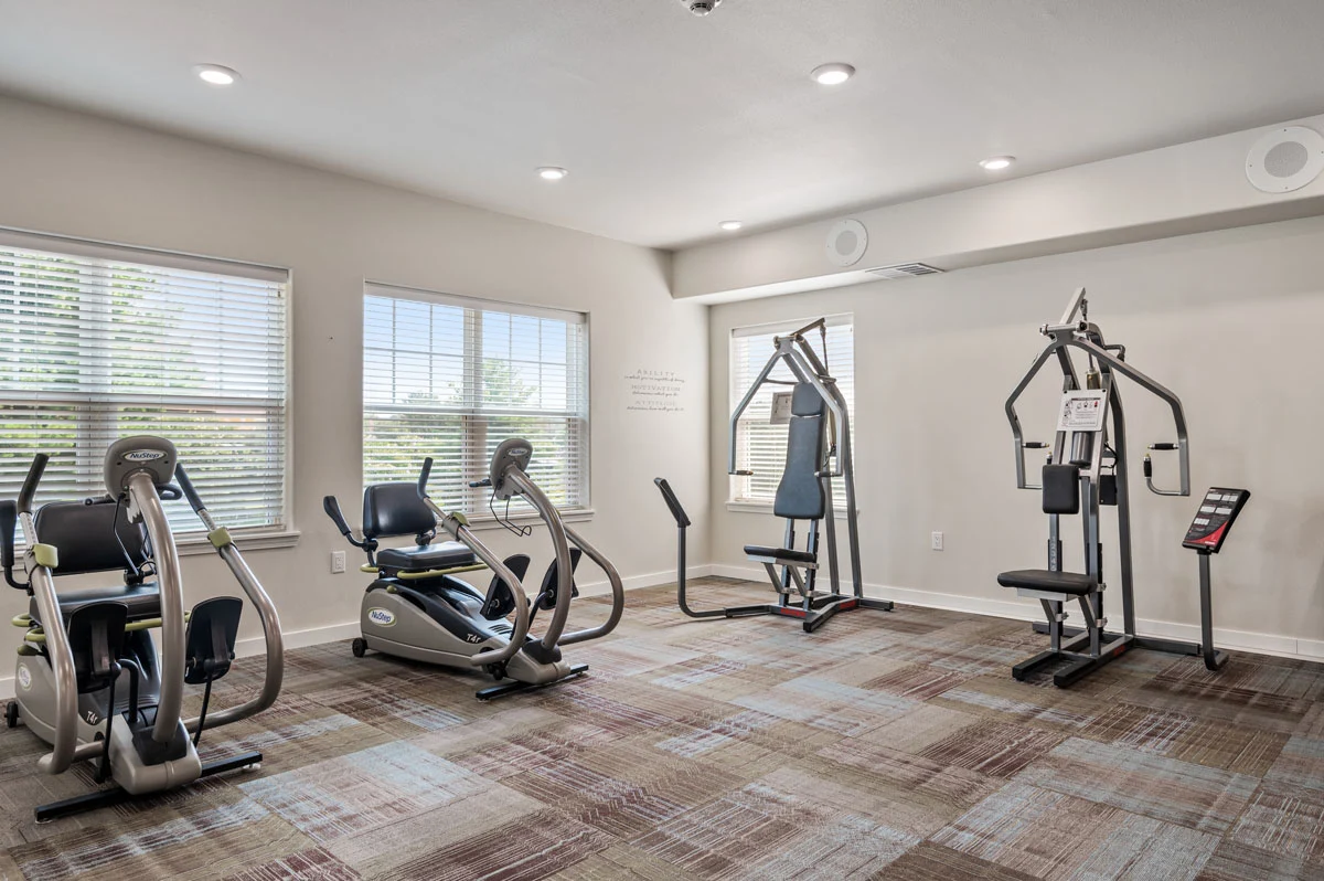 Wilshire Estates Gracious Retirement Living, independent living in Silver Spring, MD, fitness center