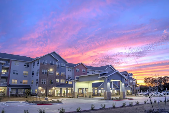 Maple Ridge Gracious Retirement Living Hawthorn Senior Independent Living in Cedar Park, Texas front exterior