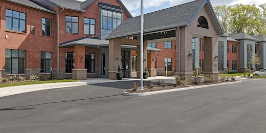 The Barclay at Midlothian front entrance