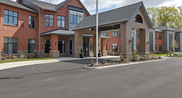 The Barclay at Midlothian front entrance