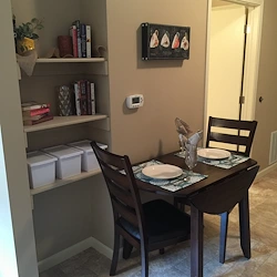 Assisted Living Studio Apartment, Kitchenette area 