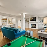 The Barclay at Pasadena game and activities room