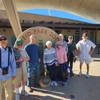 Desert Springs Gracious Retirement Living Hawthorn Senior Independent Living in Oro Valley, Arizona residents visiting the zoo